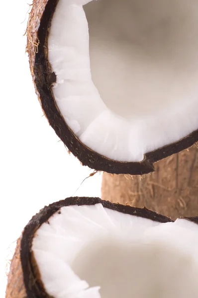Otevřít kokosový — Stock fotografie