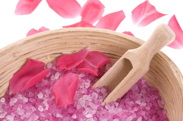 Rose bath items — Stock Photo, Image