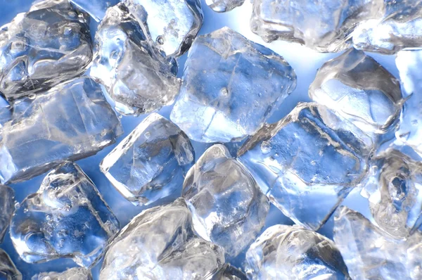 盐、冰和蓝水 — 图库照片
