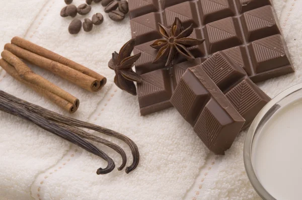 초콜릿 스파 — 스톡 사진