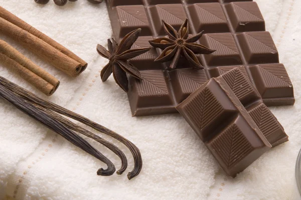 Chocolade spa — Stockfoto