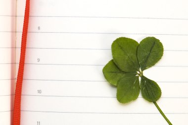 Five Leaf Clover and New Day clipart