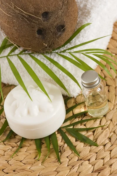 stock image Coconut oil for alternative therapy