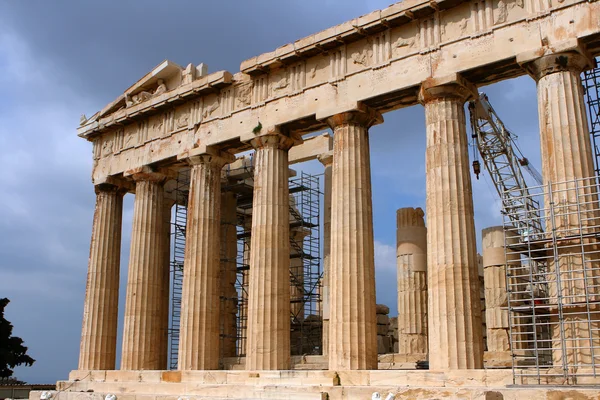 Świątynię Partenon w Akropolu, Ateny — Zdjęcie stockowe