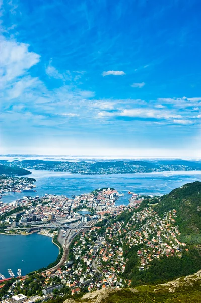 Město Bergen — Stock fotografie