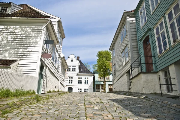 Bergen en Noruega — Foto de Stock