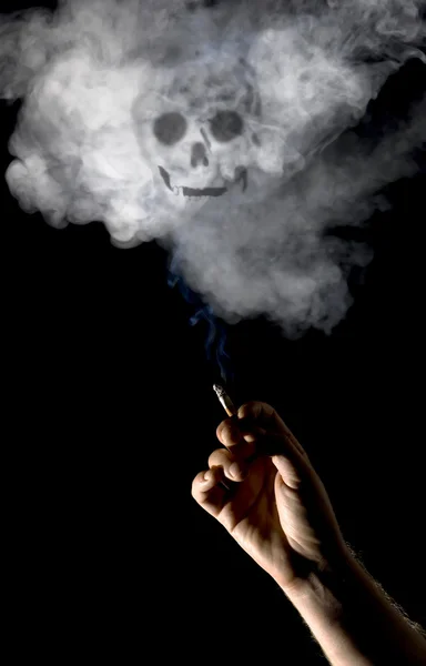 A dohányzás öl Jogdíjmentes Stock Képek