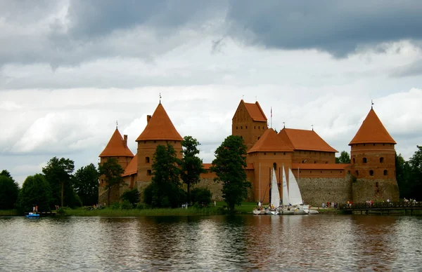 Trakai slott — Stockfoto