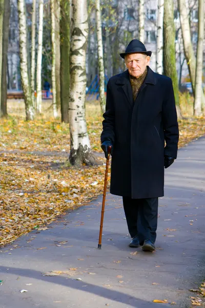 Yaşlı adam heybetli — Stok fotoğraf
