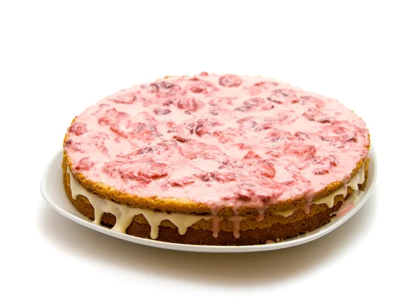 stock image Homemade Strawberry Cake