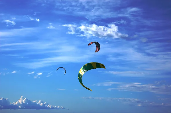 Kites in the skies — Stock Photo, Image