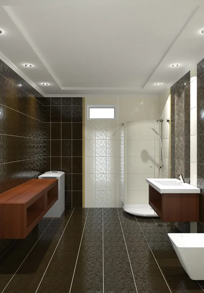 Interior moderno de baño —  Fotos de Stock
