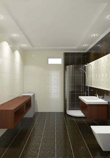 Moderní koupelna — Stock fotografie