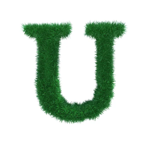 Grass U — Stock Photo, Image
