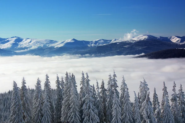 stock image Snow mountains landscape