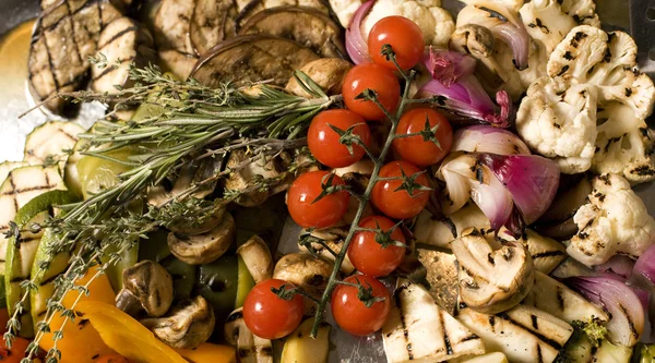 stock image Grilled vegetables