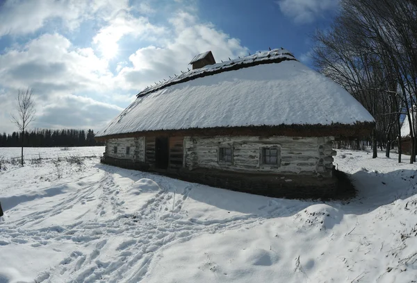 Casa tradicional ucraniana — Foto de Stock