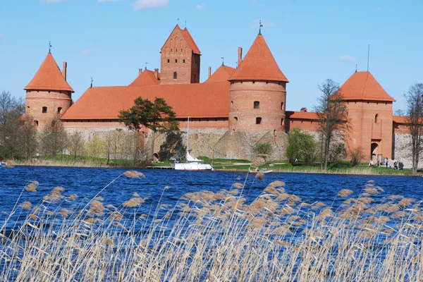 Trakai 中的城堡 — 图库照片