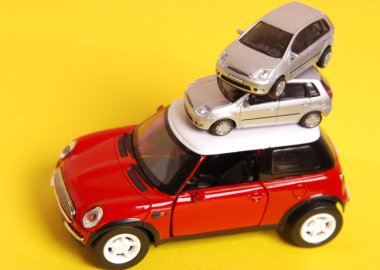 Toy cars clipart