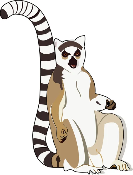 Lemur Stockillustration
