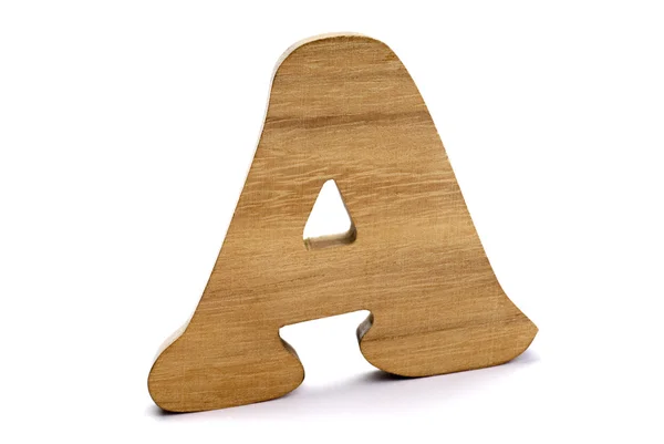 stock image Wooden Letter A