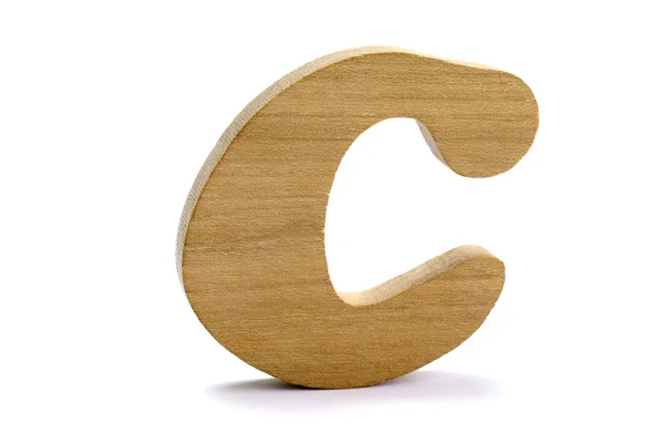 木製の文字 c — ストック写真