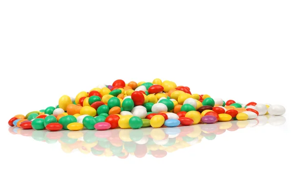 Цветные сладкие конфеты — стоковое фото