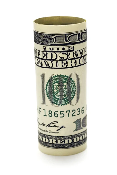 Nota de dólar laminada — Fotografia de Stock