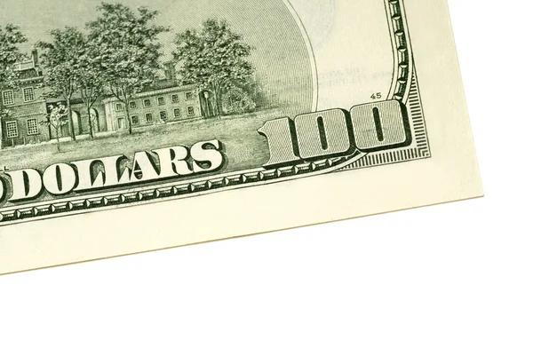 Uma nota de cem dólares — Fotografia de Stock