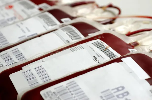 Transfuzja krwi — Zdjęcie stockowe
