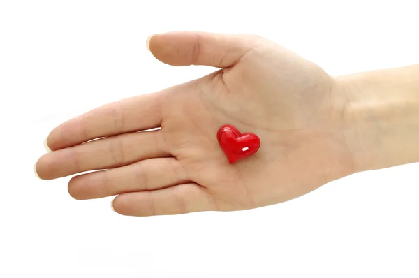 stock image Hands shaping heart