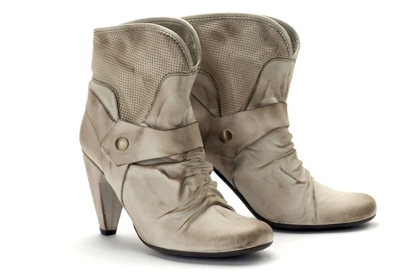 Vrouwelijke laarzen — Stockfoto