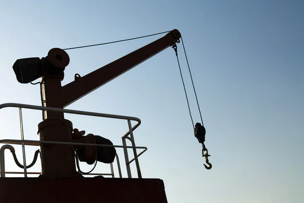 stock image Boat crane with Hook