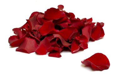 Red Rose Petals clipart