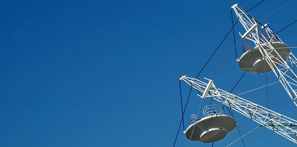 stock image Panoramic sky-wheel