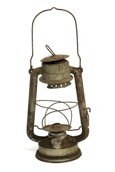 Старая газовая лампа — стоковое фото