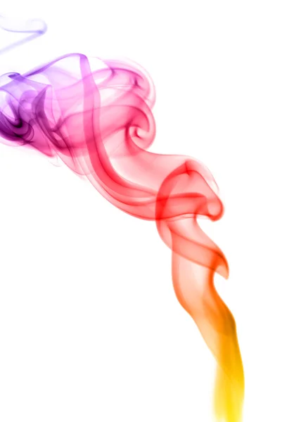 Fumo colorato arcobaleno — Foto Stock