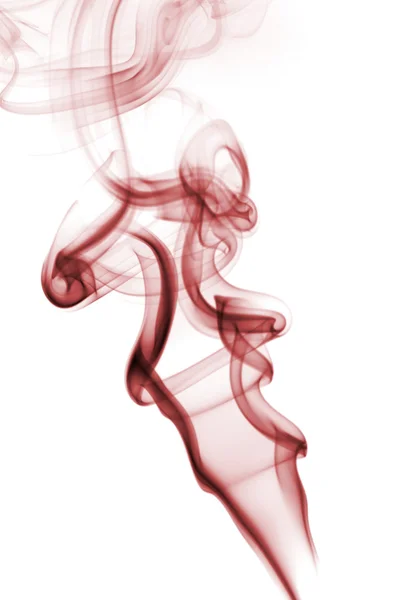 Абстрактный красный дым — стоковое фото