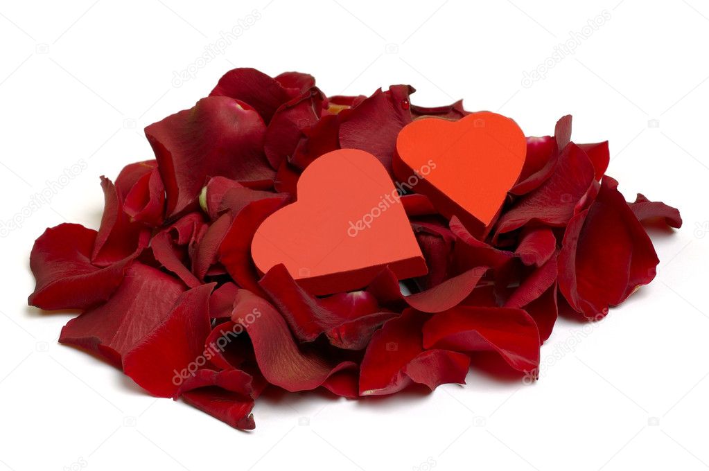 Hearts and Rose Petals