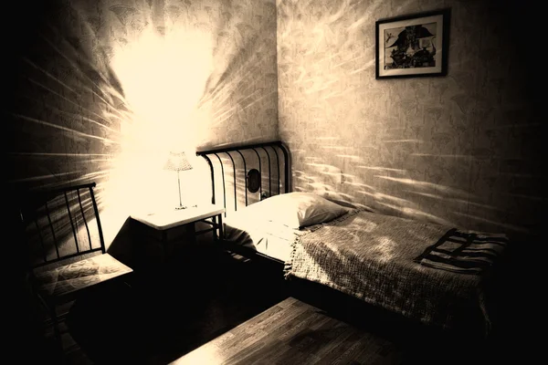Ужасная комната — стоковое фото