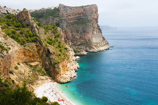 Beautiful beach in mountains — Stock Photo, Image