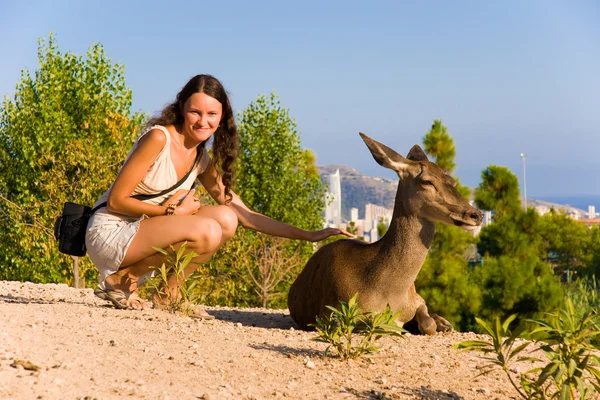 stock image Human and nature