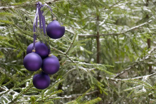Decorações de árvore de Natal Fotos De Bancos De Imagens