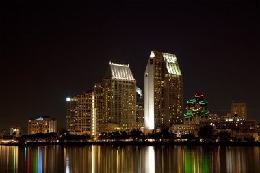 San Diego skyline clipart