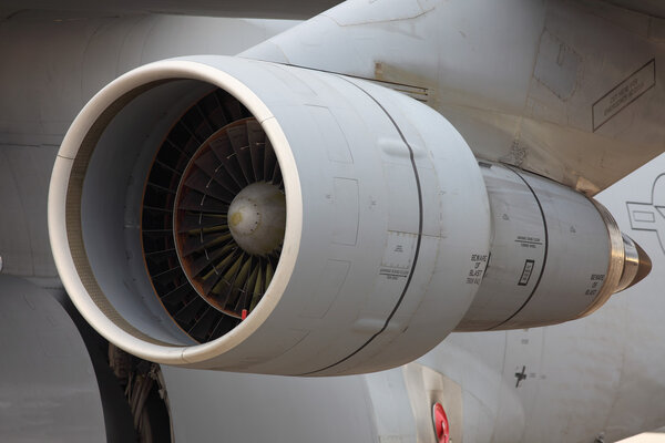 A turbine of jet