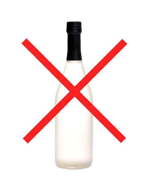 Žádné známky alkoholu — Stock fotografie
