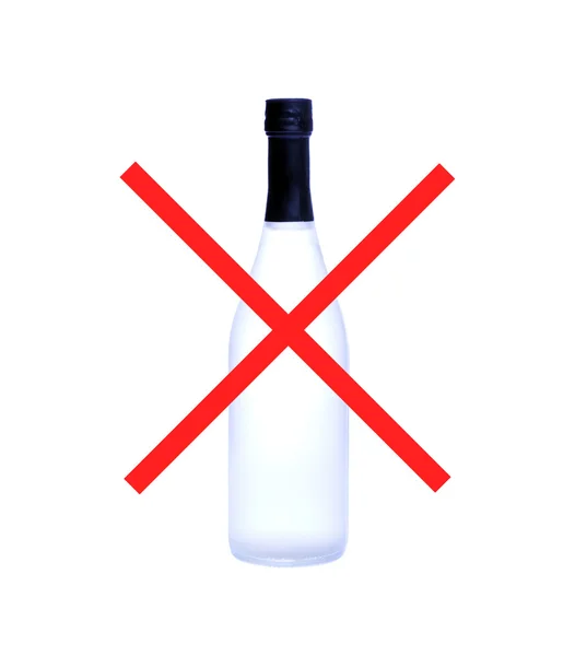 Nessun segno di alcol — Foto Stock