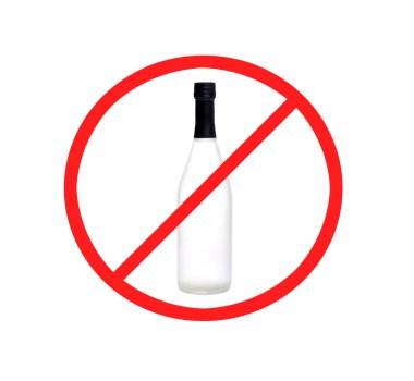 No alcohol sign clipart