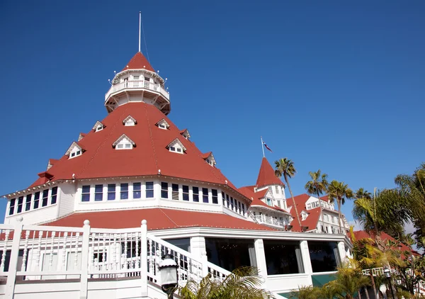 Hotel Del Coronado — Zdjęcie stockowe