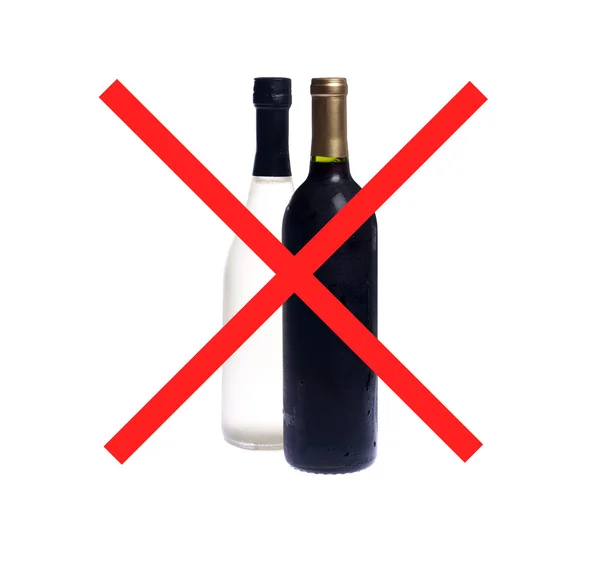 Žádné známky alkoholu — Stock fotografie